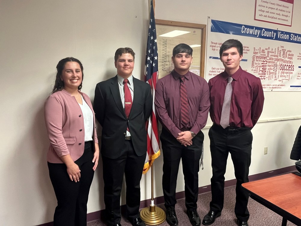 Finalists for the Daniels Scholarship