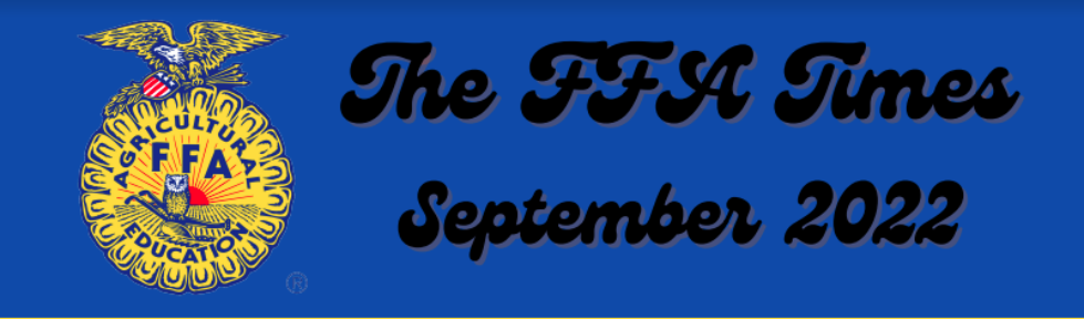 The FFA Times - September Newsletter