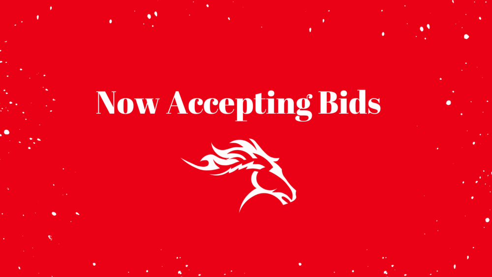 Now Accepting Bids